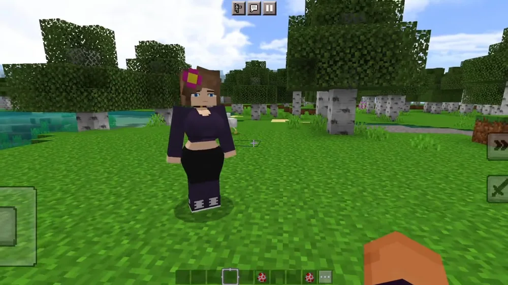 Jenny Mod Minecraft Gameplay