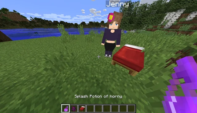 Jenny Mod Minecraft - Personagem Interativa